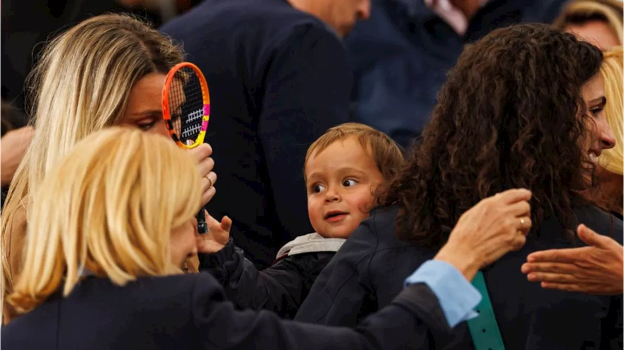 Tennis world falls in love with Rafael Nadal’s son after Roland Garros sighting