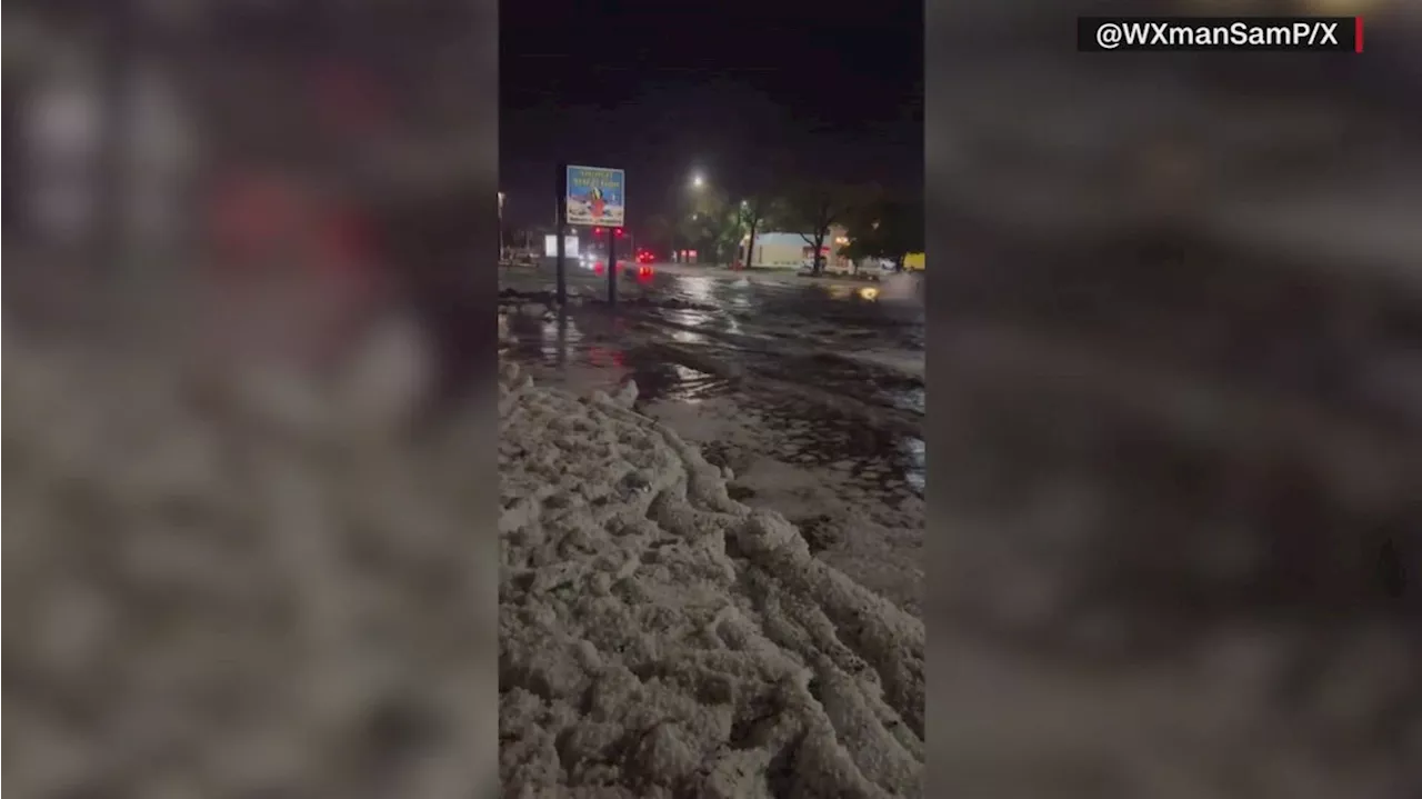 Severe storm hits Greeley Tuesday night