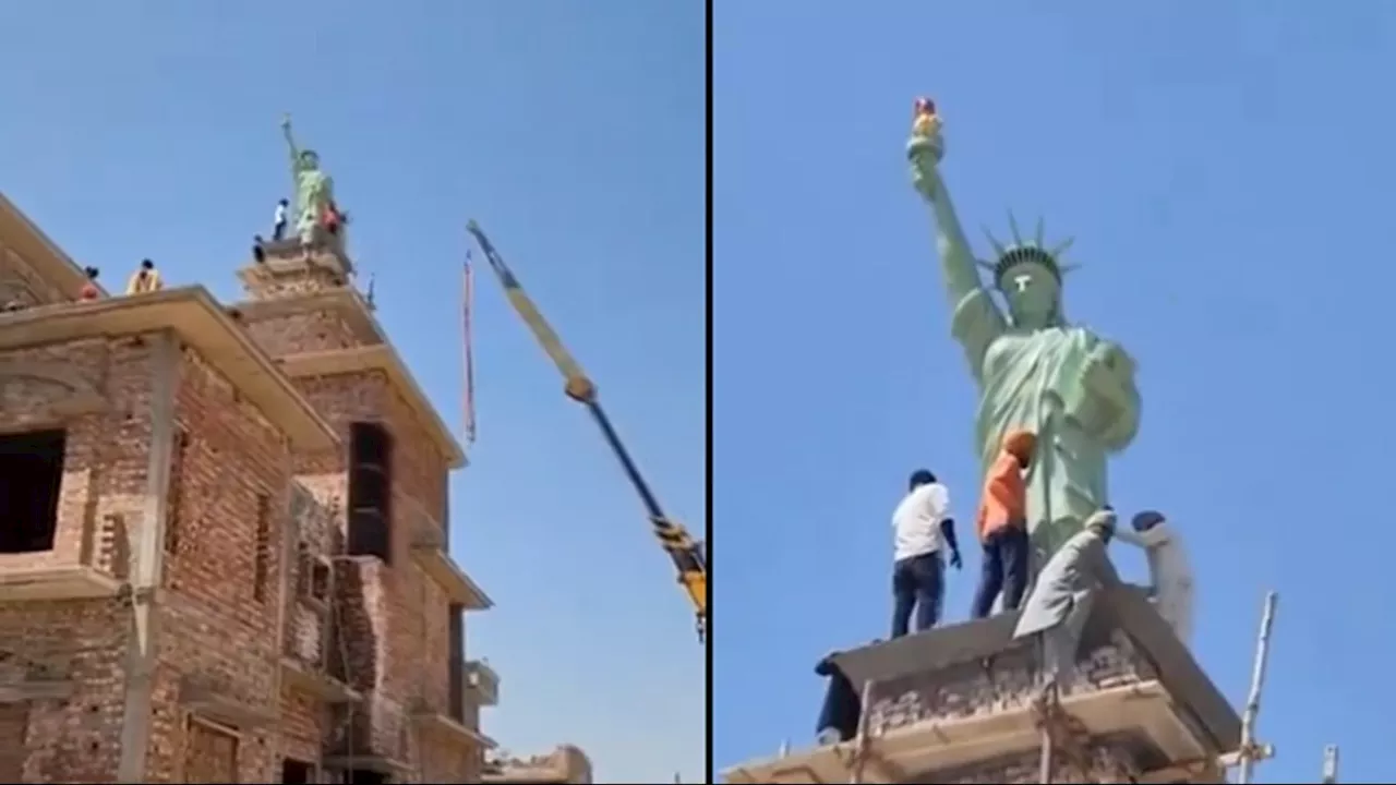 पंजाब में दिखा Statue of Libery ! लोगों को याद आई शाहरुख की फिल्म Dunki