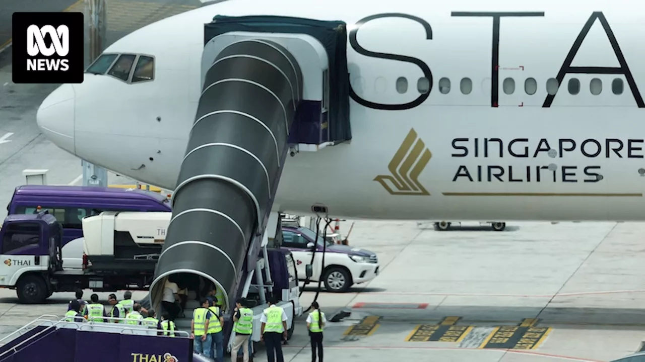 Singapore Airlines preliminary investigation finds sharp altitude drop caused flight injuries