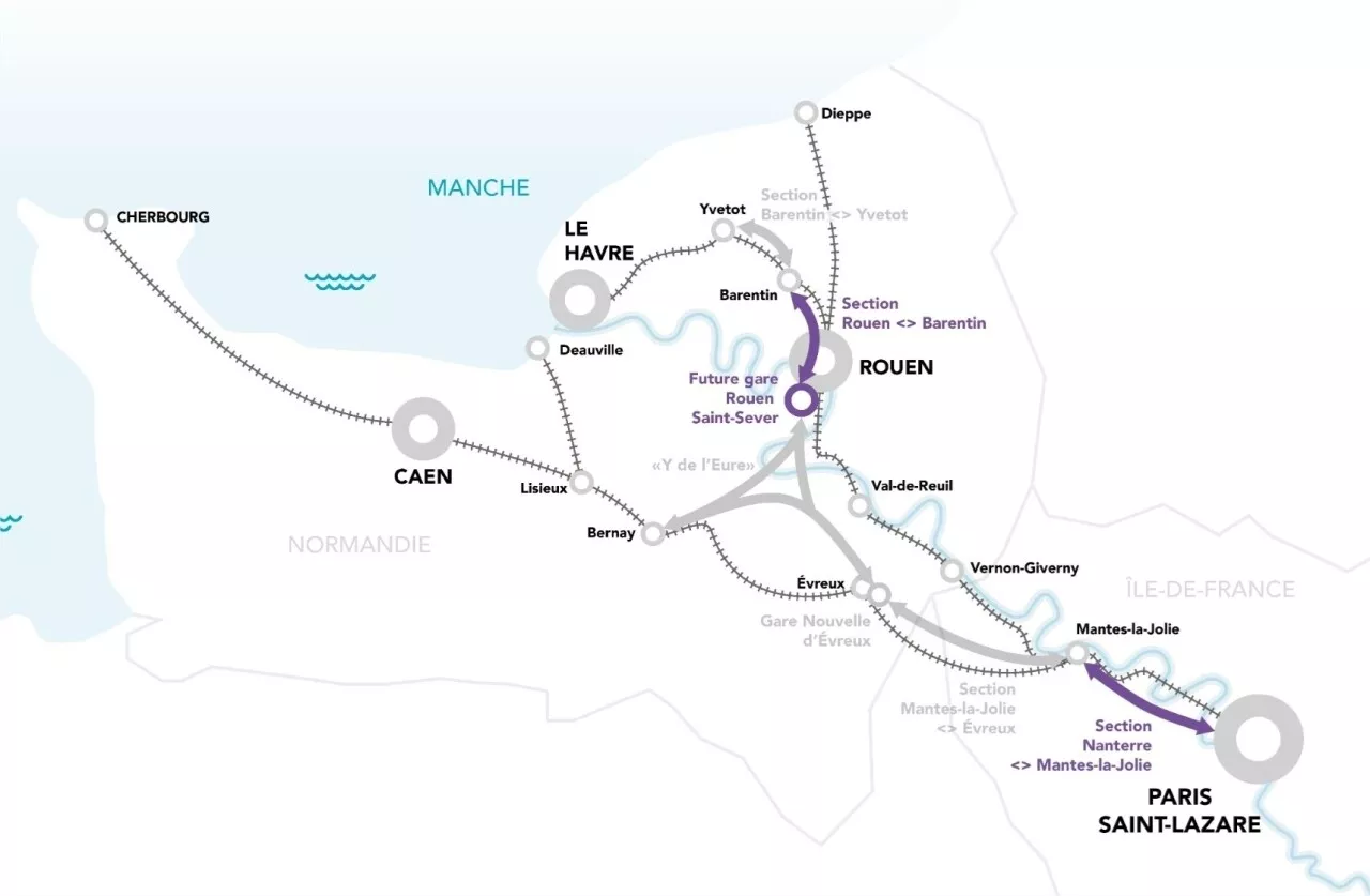 Cette ville des Yvelines entre en résistance contre la ligne Nouvelle Paris-Normandie