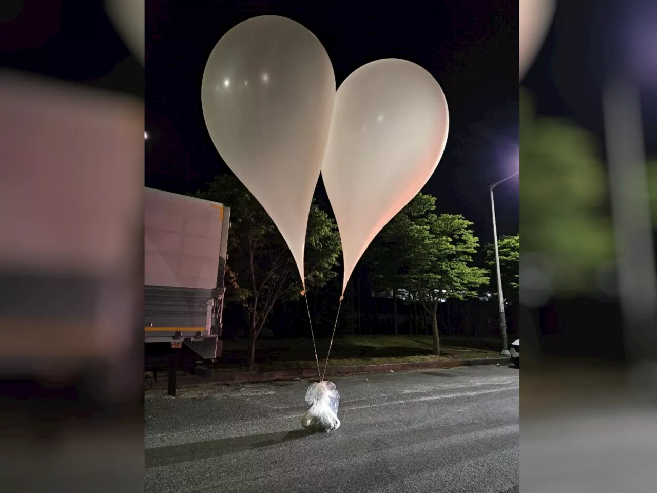 La Corée du Nord envoie des ballons remplis d'excrément en Corée du Sud