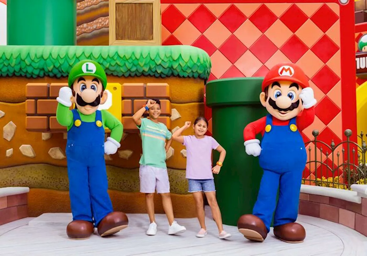 Mario y Luigi, dos italianos en Universal Studios