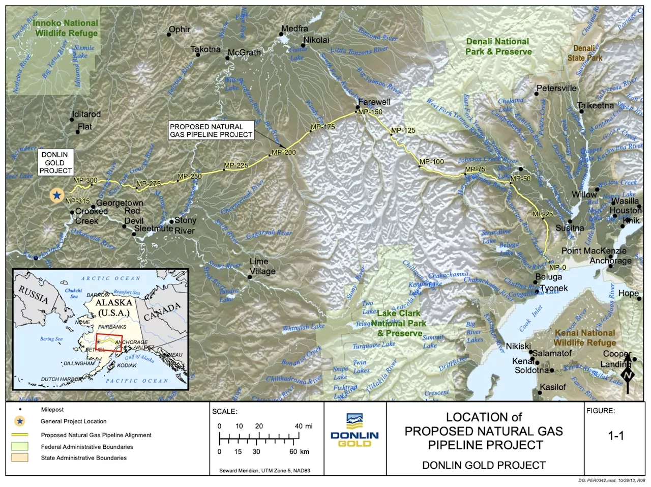 Pipeline proposed to power Donlin mine could have impacts from Y-K Delta to Cook Inlet