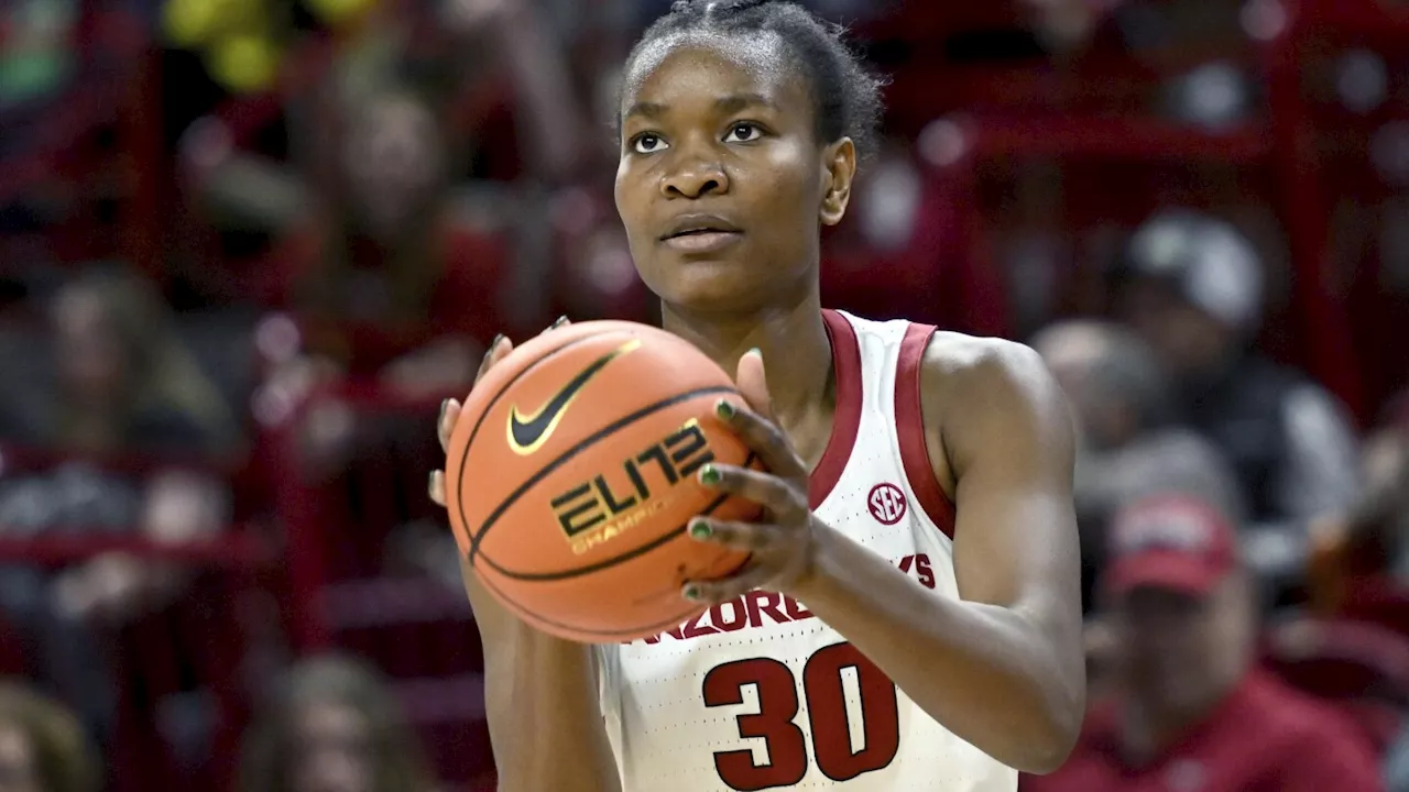 Arkansas' Dauda is joining coach Dawn Staley and national champion South Carolina