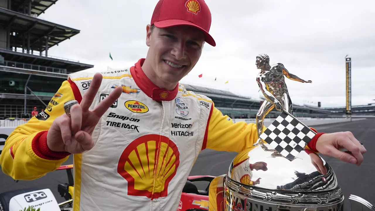 AUTO RACING: Newgarden goes back-to-back at Indy. Bell wins in NASCAR and Leclerc wins in F1