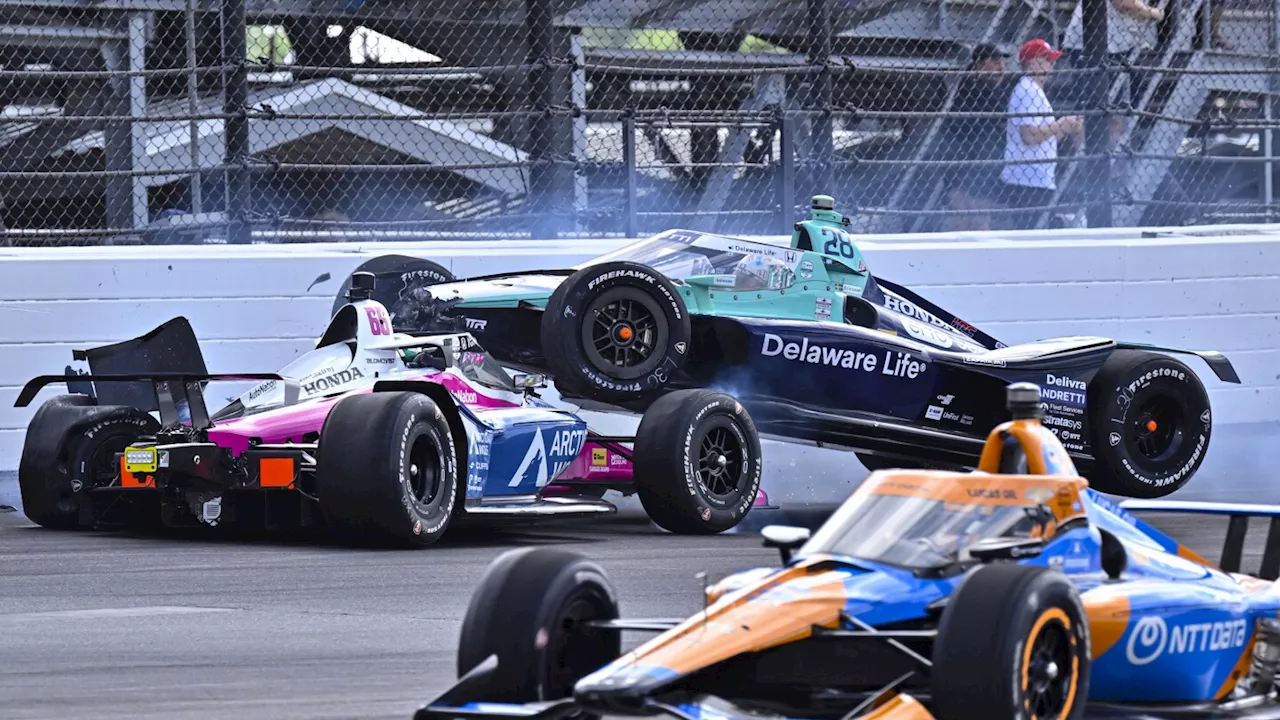 Tom Blomqvist benched for next 2 races following opening lap crash at Indianapolis 500