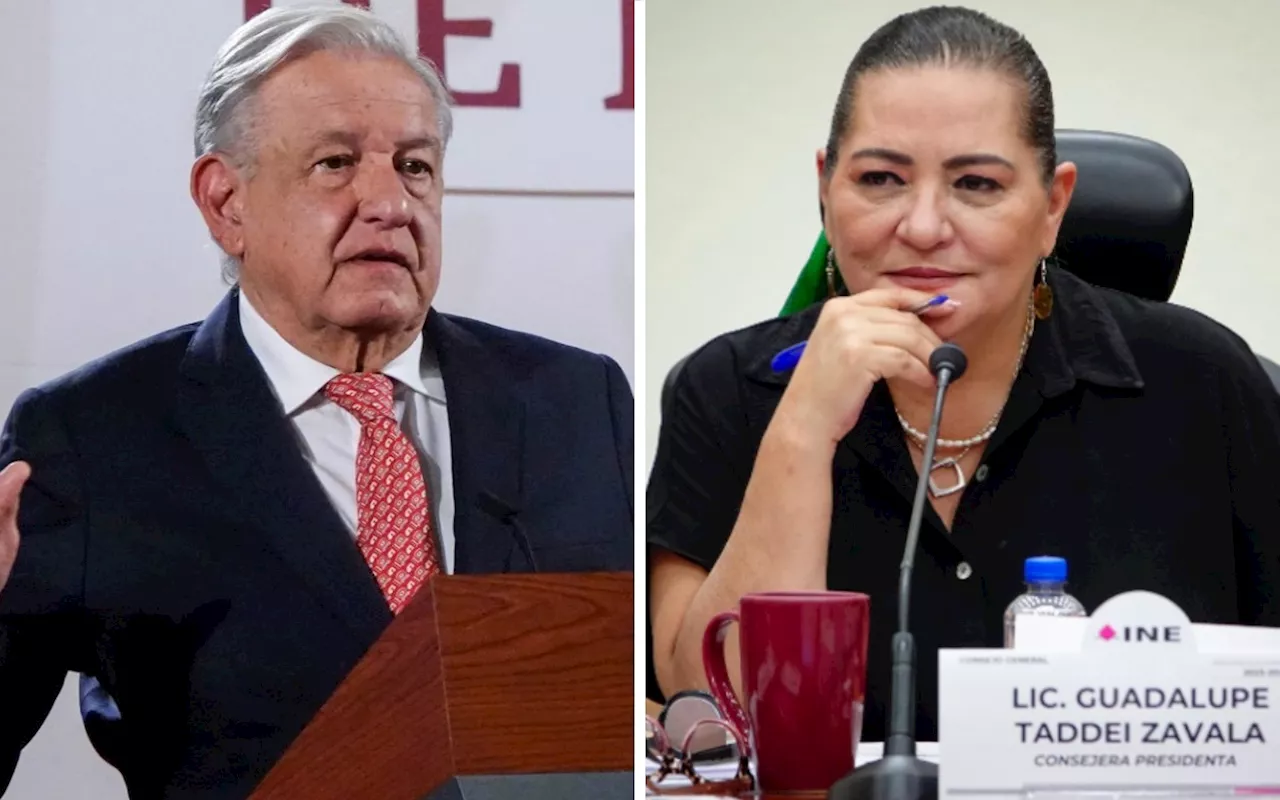 INE y Taddei celebran que AMLO cancele mañaneras por veda electoral