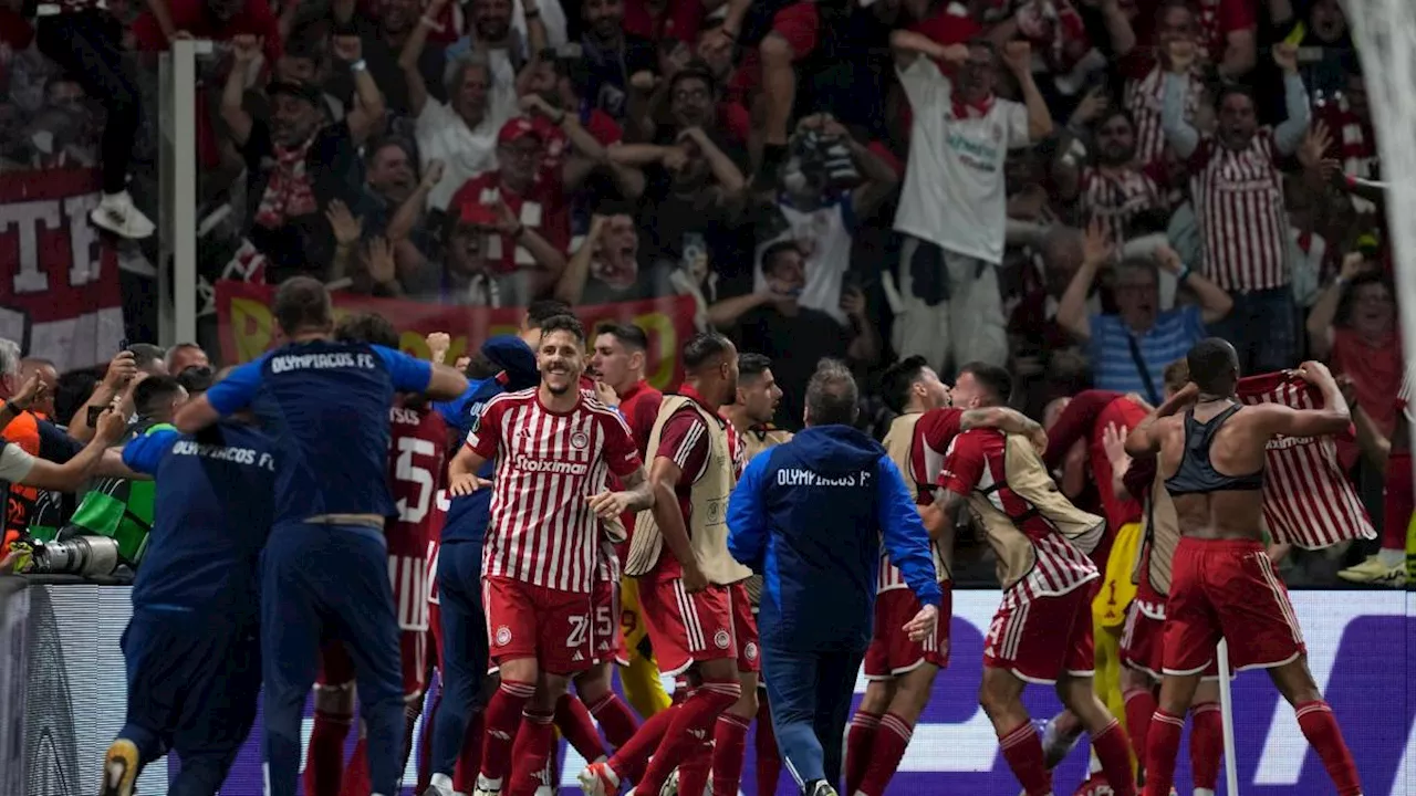 Olympiakos Piräus gewinnt Titel in der Conference League