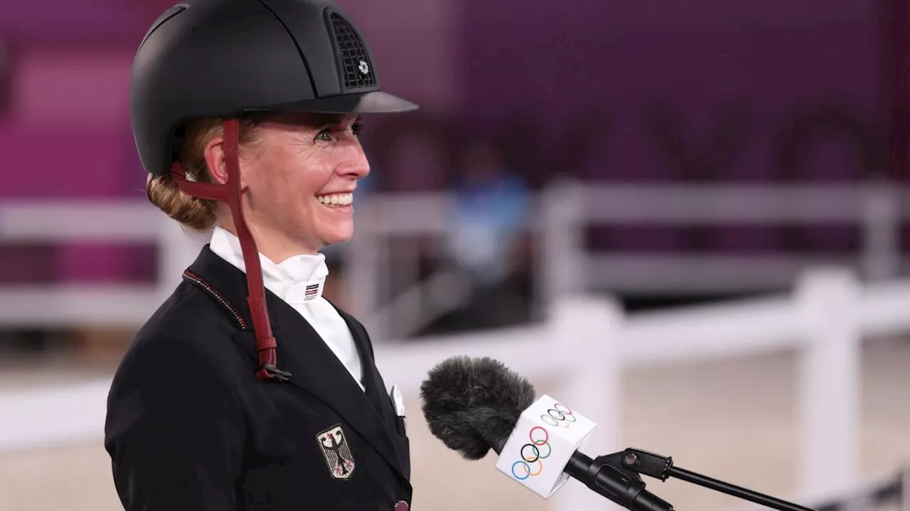 Reiter schlafen bei Lidl statt im Olympischen Dorf