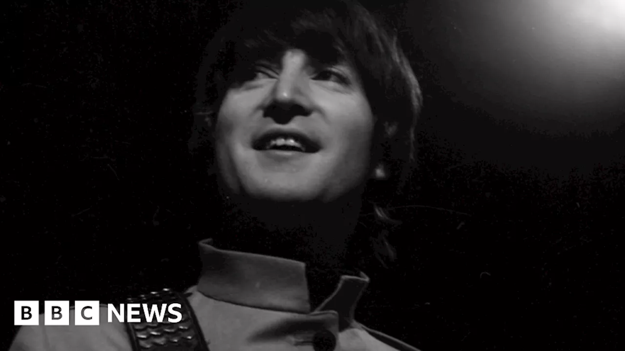 Lost John Lennon guitar sets Beatles instrument record at auction