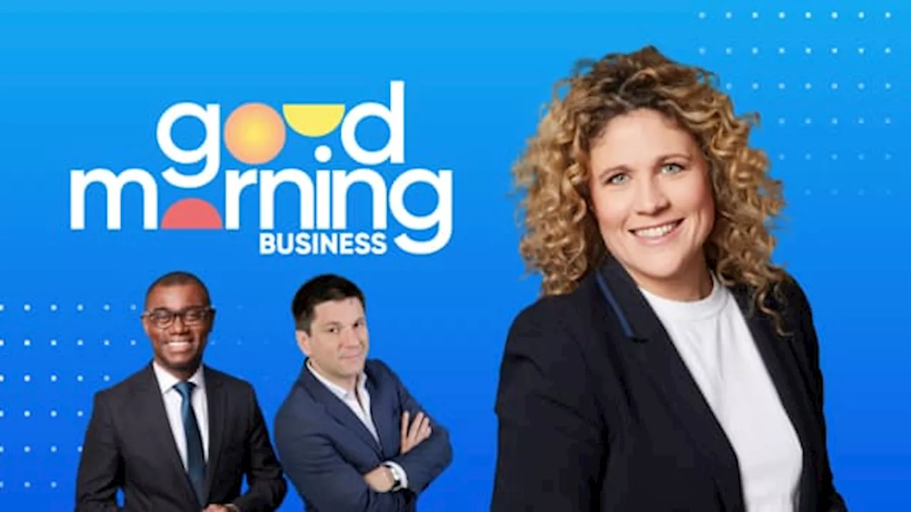 Laure Closier aux commandes de Good Morning Business, entourée de Raphaël Legendre et David Delos