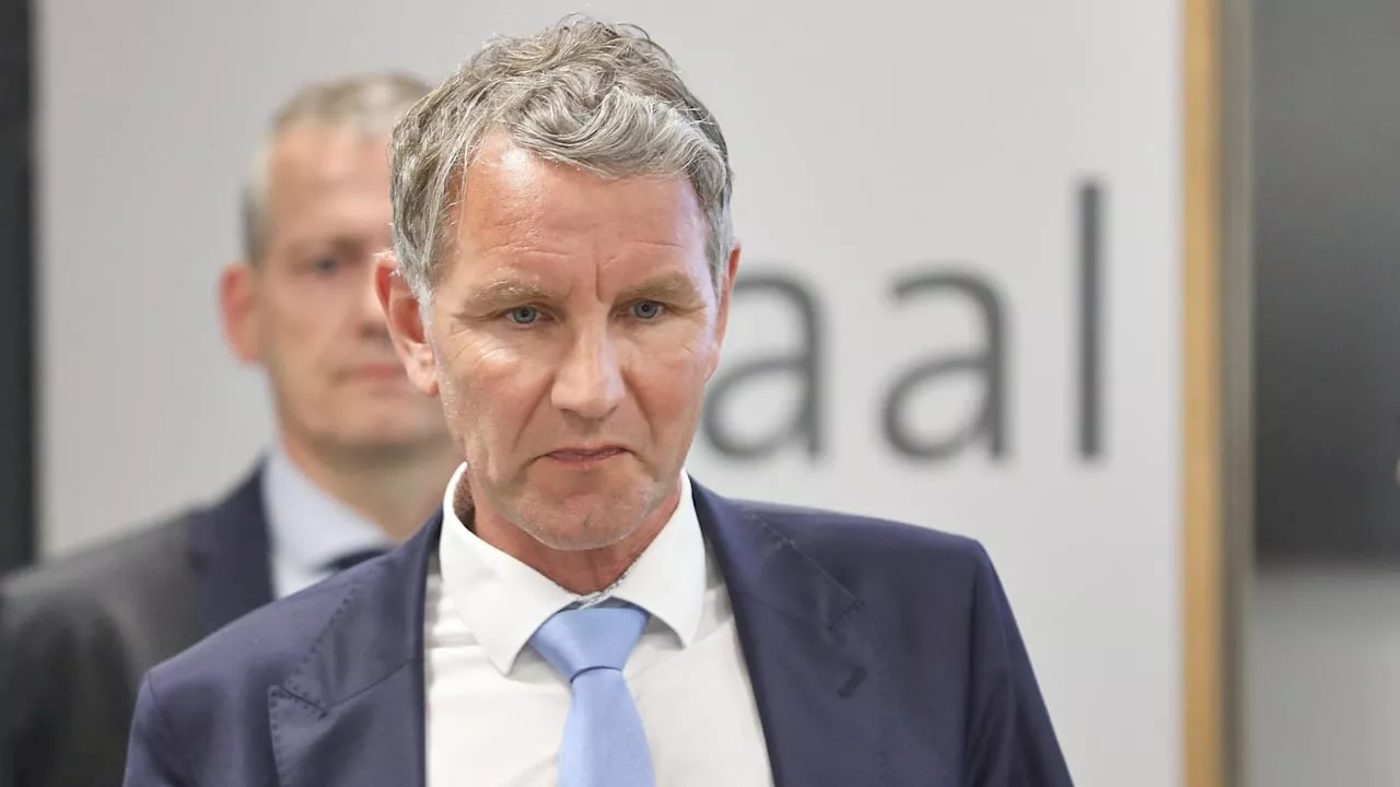 Wegen Nazi-Spruch: Höcke im Juni wieder in Halle vor Gericht