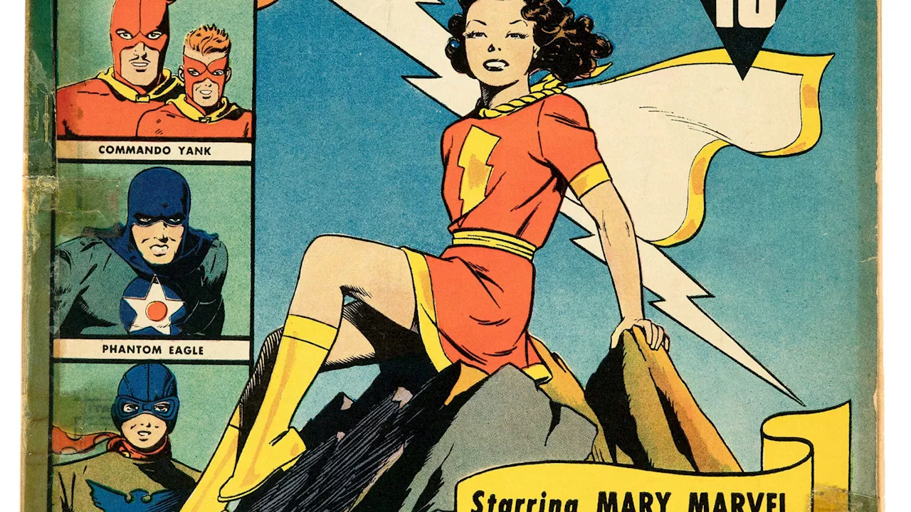 Wow Comics #10 Has Best Mary Marvel Cover Ever, Up for Auction