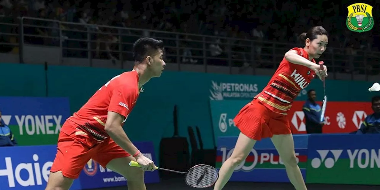 Hasil Singapore Open 2024: Dejan/Gloria Sikat Wakil Hong Kong, Anthony Ginting Menang WO