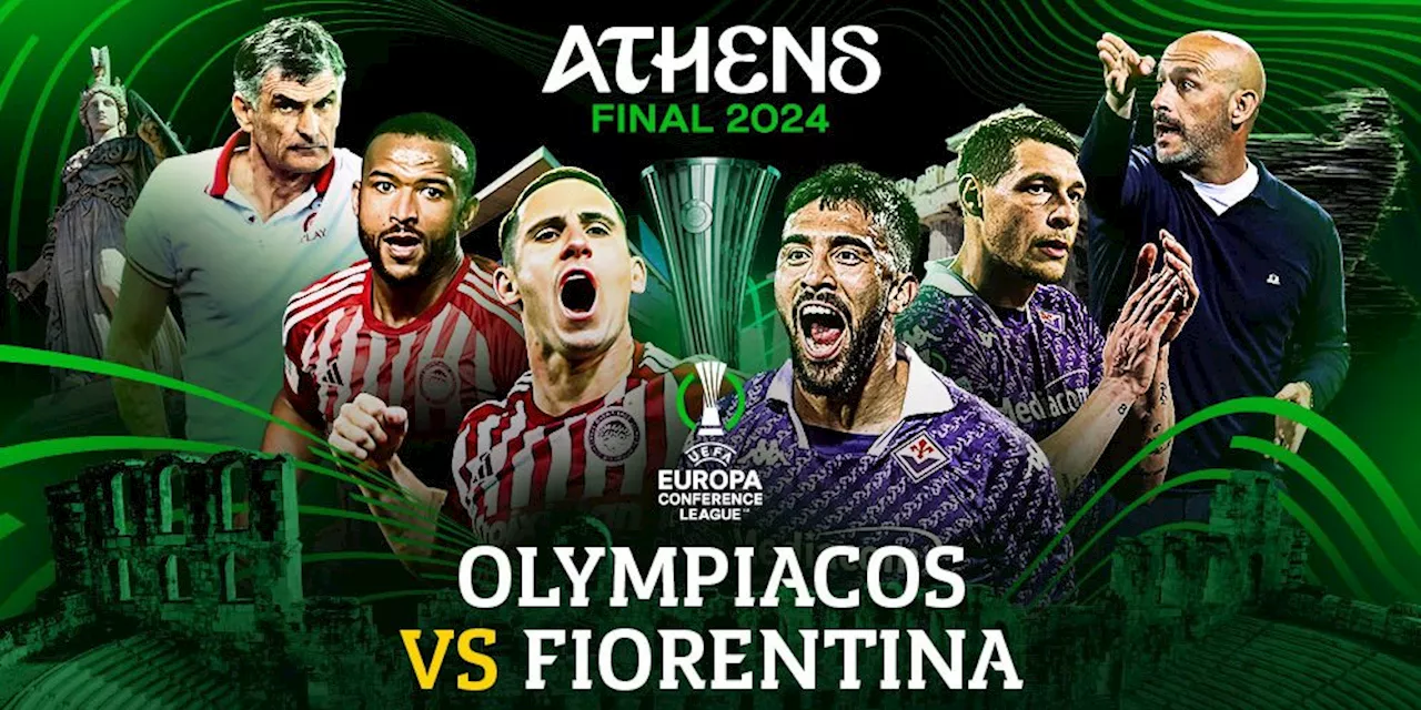 Link Siaran Langsung UECL Final: Olympiacos Vs Fiorentina di Vidio, 30 Mei 2024