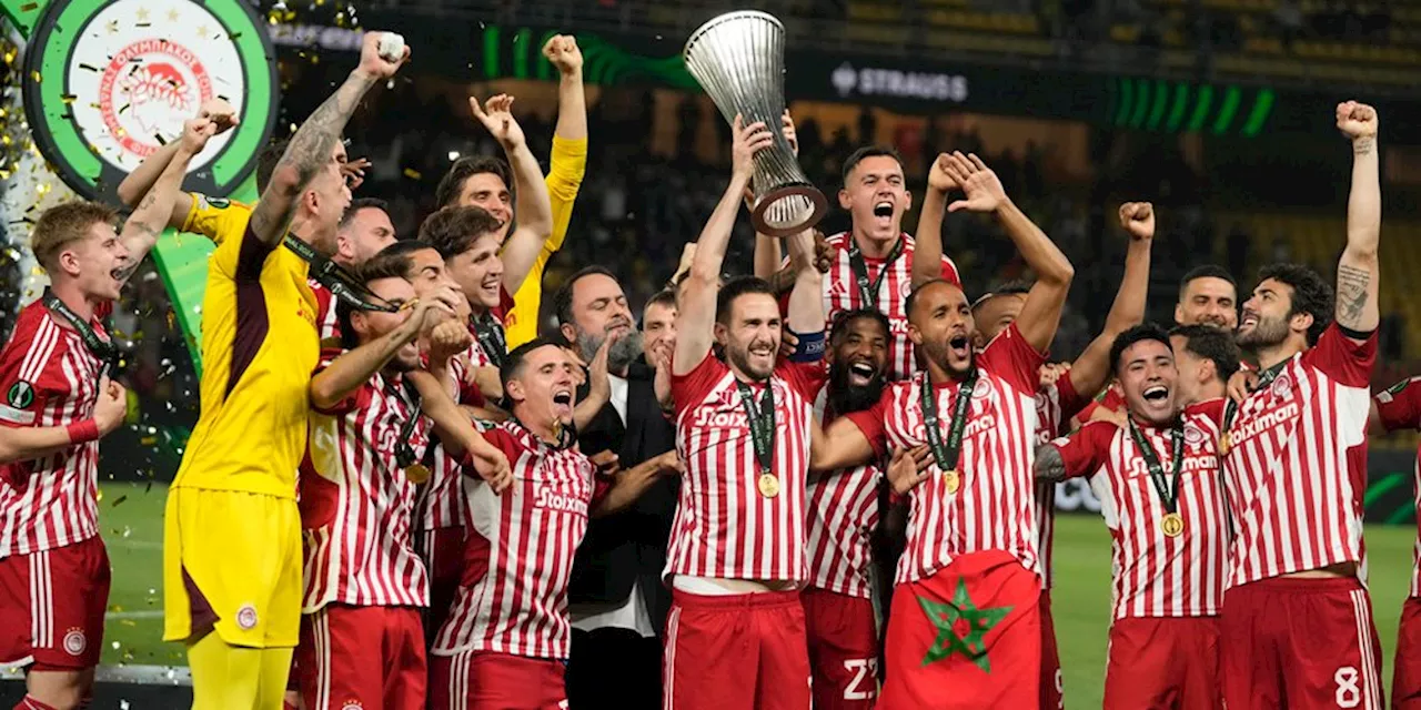 Selamat! Bikin Fiorentina Menangis Lagi, Olympiakos Juara UEFA Europa Conference League 2023/2024