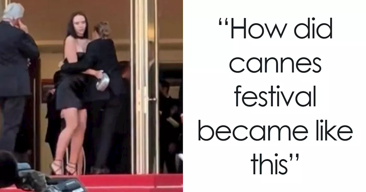 Internet Calls It “Assault” After Cannes Security Was Filmed Blocking Fourth Celebrity On Red Carpet