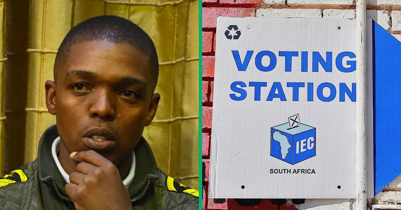 2024 General Election: EFF Removes Nhlanhla Lux from Voting Station Amid ANC Regalia Controversy