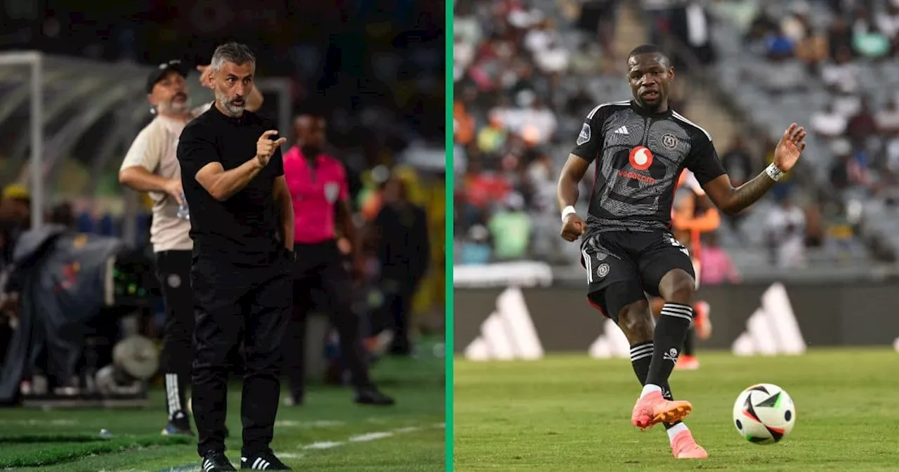 Striker Tshegofatso Mabasa Credits Orlando Pirates Coach José Riveiro for His Goalscoring Form