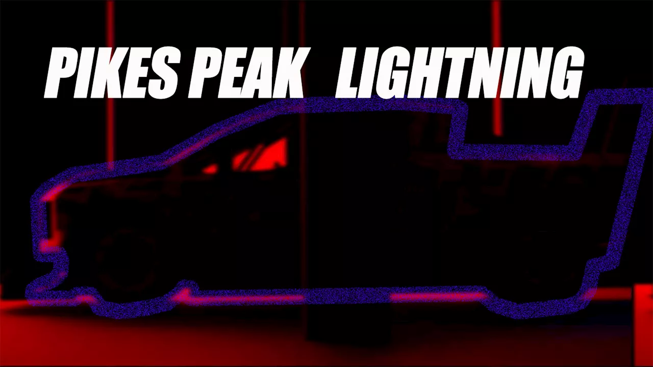 Ford F-150 Lightning SuperTruck Teased Before Pikes Peak Hill Climb