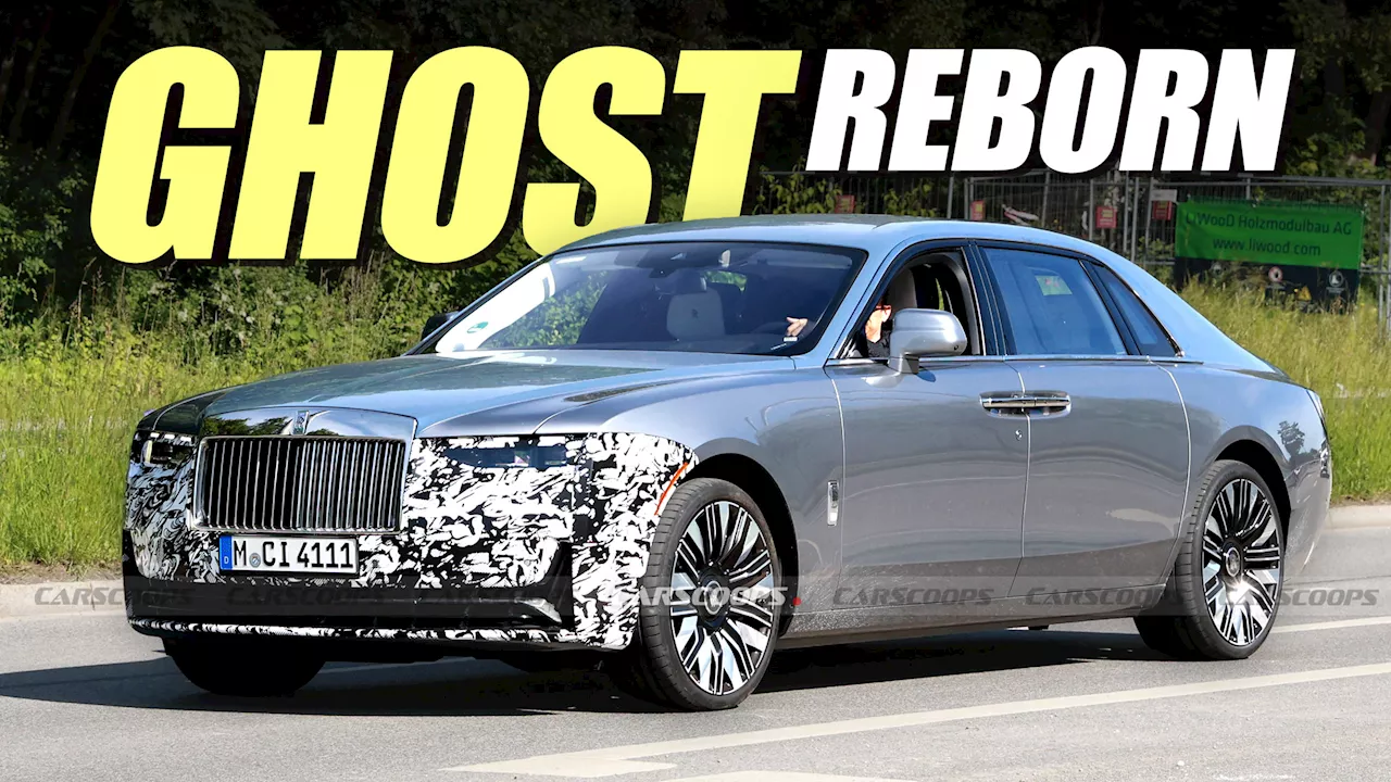 Rolls Royce Ghost Follows In Phantom’s Footsteps With Stealthy Facelift