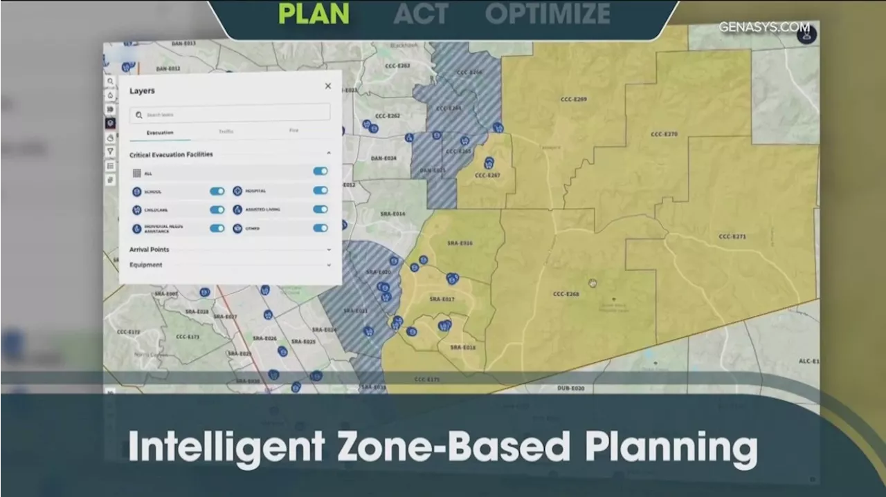 San Diego County unveils new technology to help with wildfire evacuations