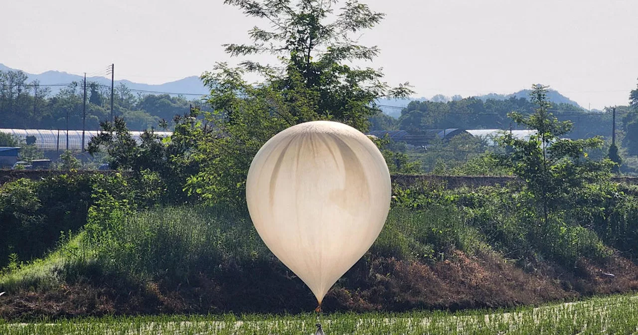 North Korea flies hundreds of balloons full of trash over South Korea