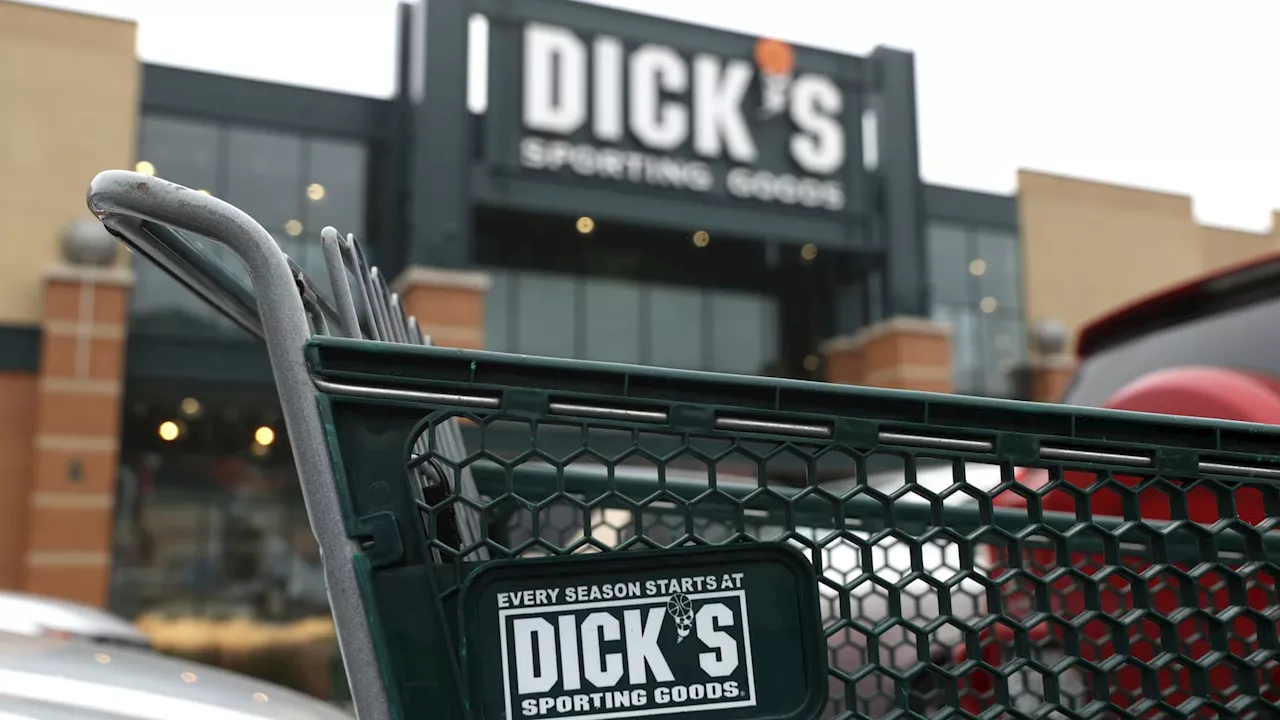 Dick's Sporting Goods raises guidance, says shoppers are spending more on sneakers and athletic gear