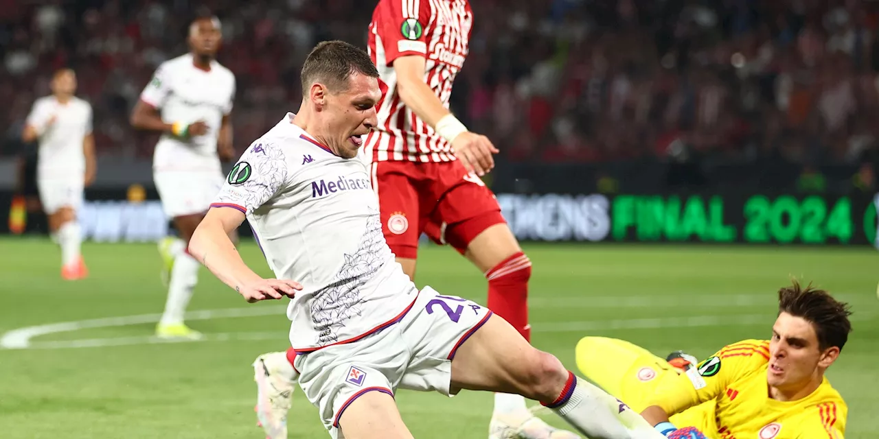 Fiorentina, una Coppa maledetta: l'Olympiacos ha il bomber, la Viola no