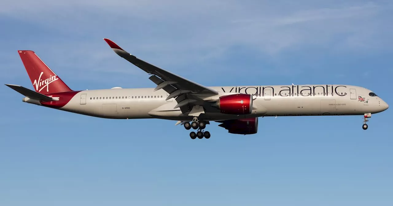 Virgin Atlantic flight sparks emergency during landing at Edinburgh Airport