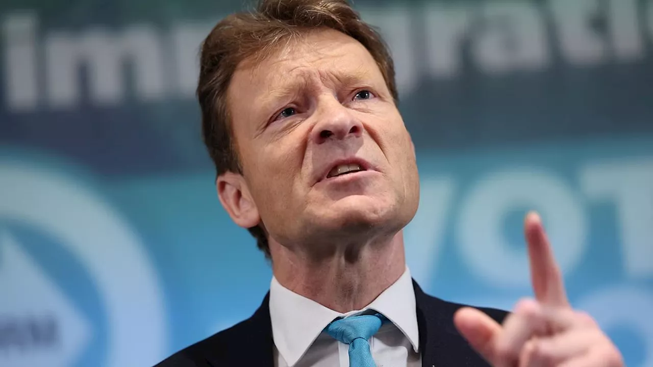 Reform leader Richard Tice in hot water over migration numbers claim that more came in last two...