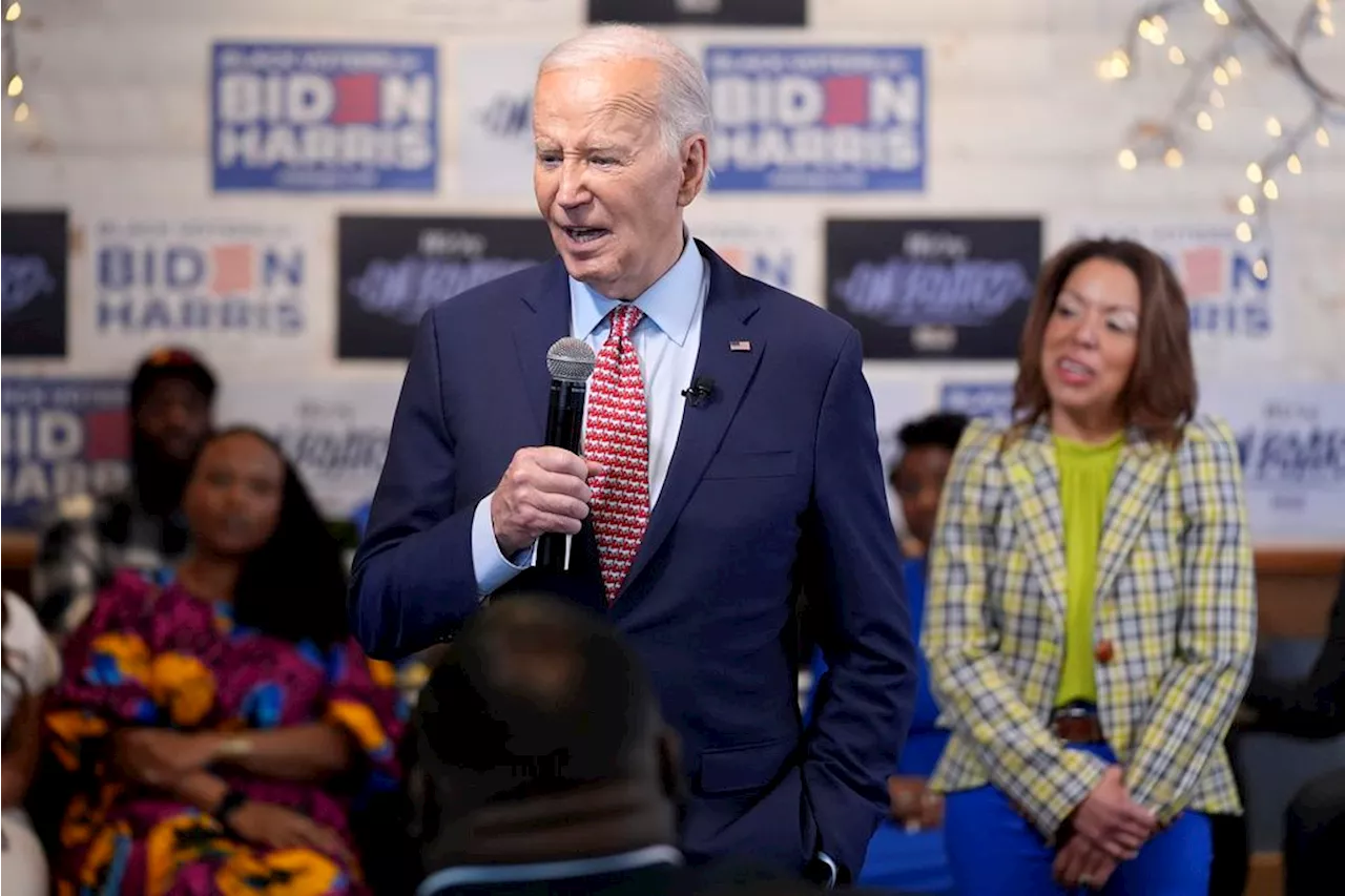 Biden paints bleak picture of Trump at black voter event