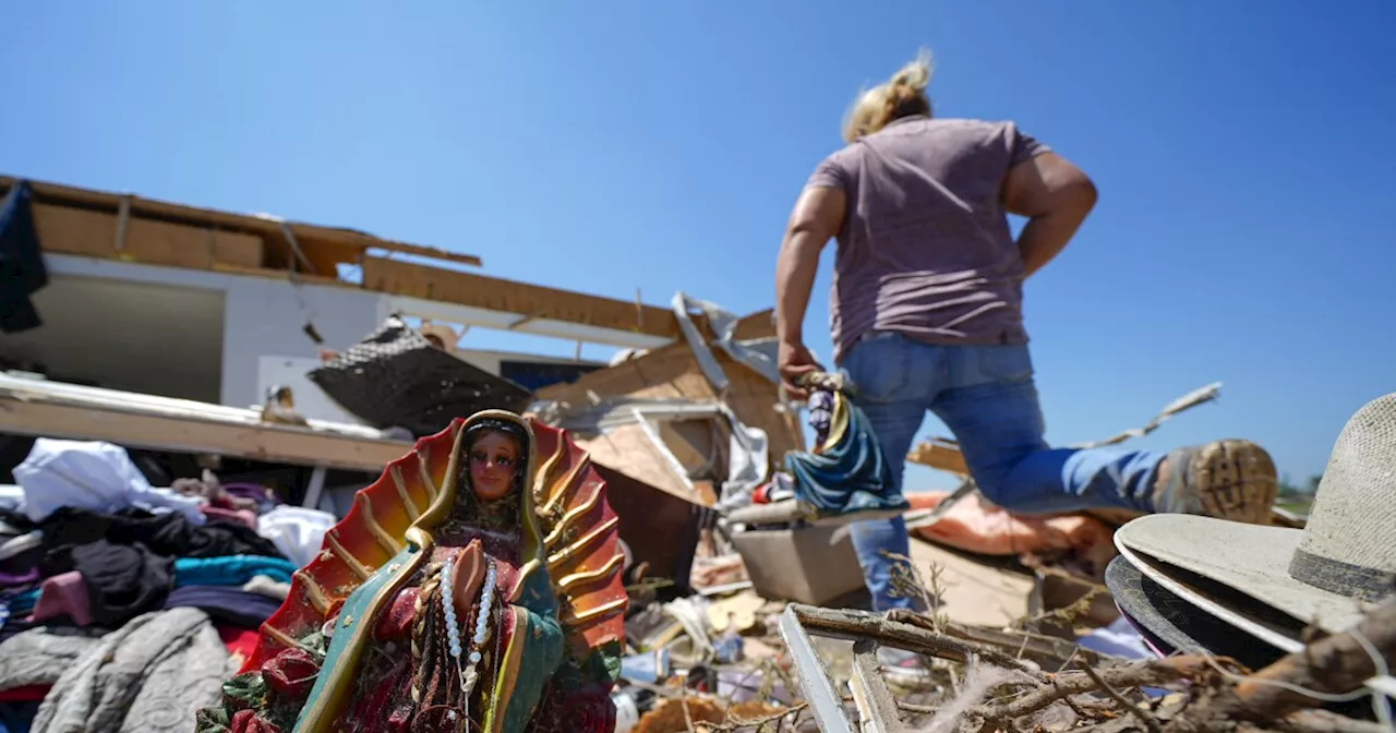 Weather-weary Texas battered again as powerful storm, strong winds kill 1, cause widespread damage