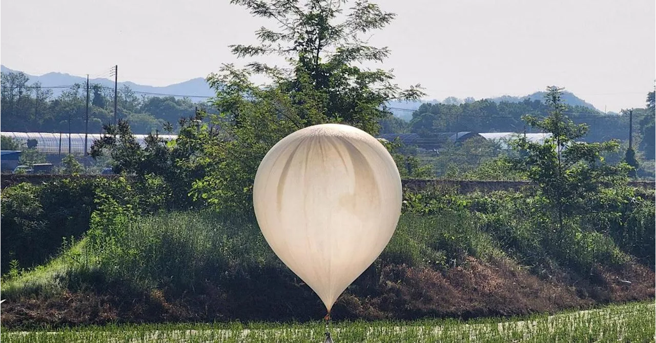 Nordkorea schickt Ballons mit Müll und Fäkalien nach Südkorea