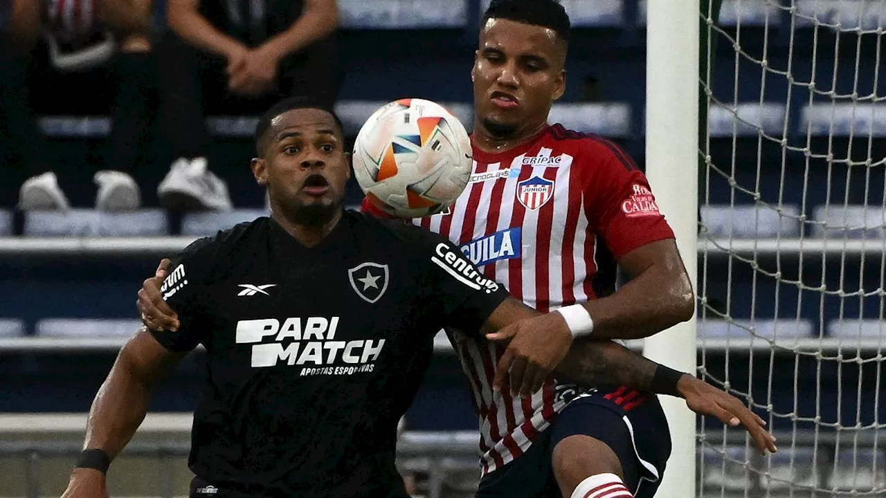 Botafogo empata com Junior e vai às oitavas da Libertadores como 2º do grupo