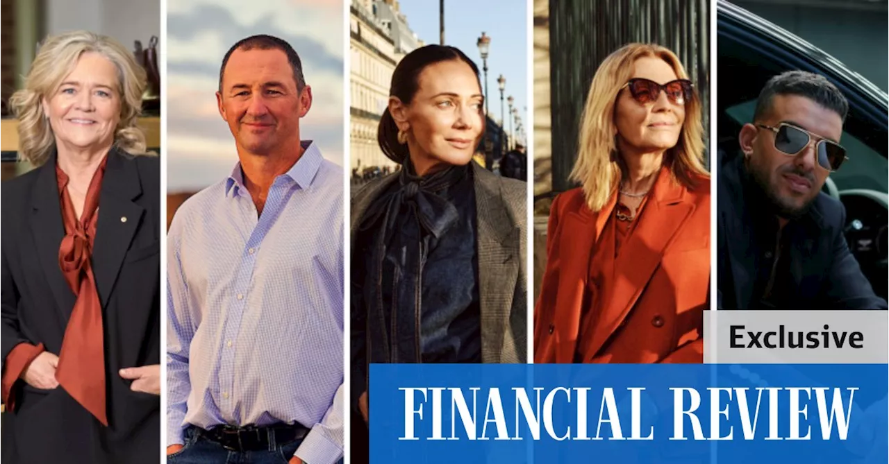 AFR Rich List 2024: Nicola Forrest, Coinspot founder, Zimmermann sisters among 11 debutants