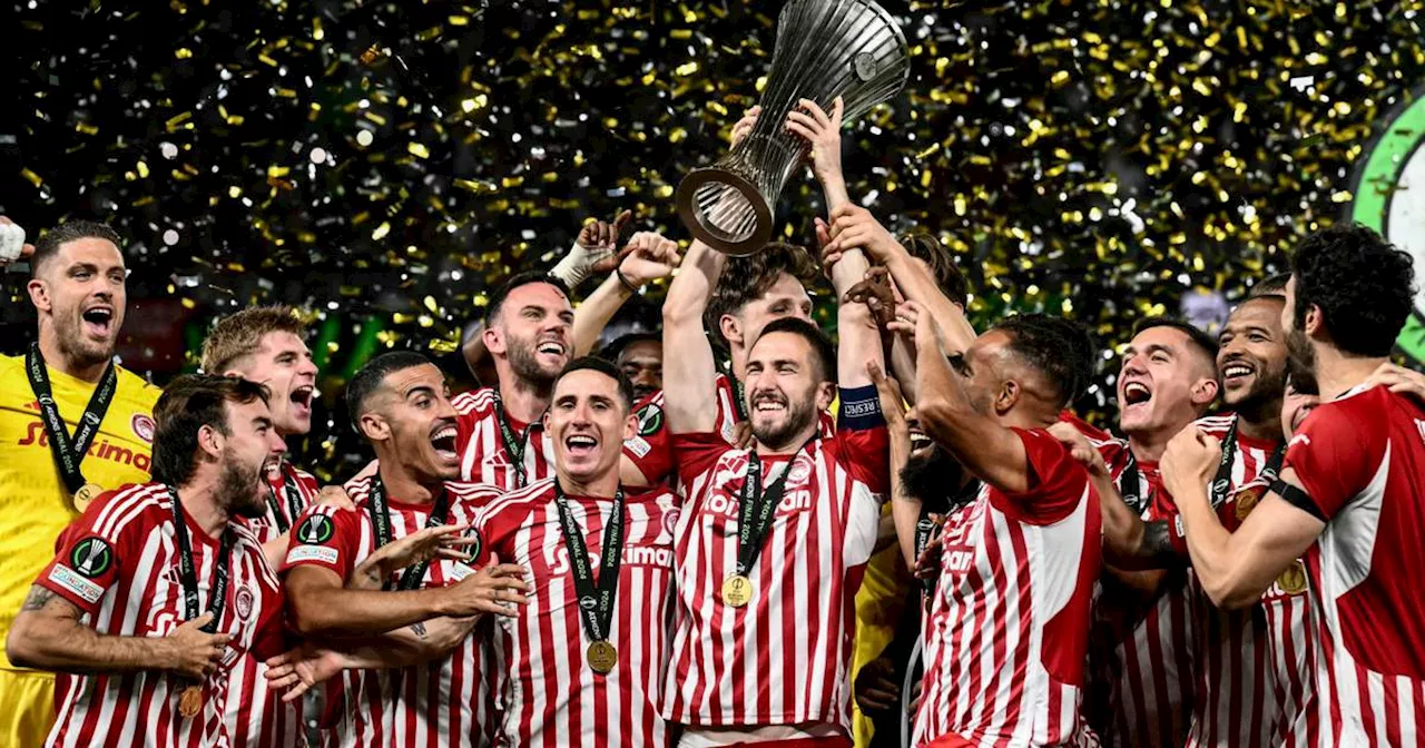 ¡Olympiacos HACE HISTORIA y es CAMPEÓN de Conference League: Primer título europeo de un club griego!