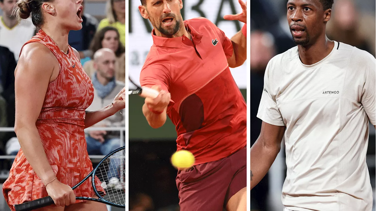 Le programme de jeudi à Roland-Garros : nouveau test pour Novak Djokovic, Gaël Monfils en soirée, six autres F