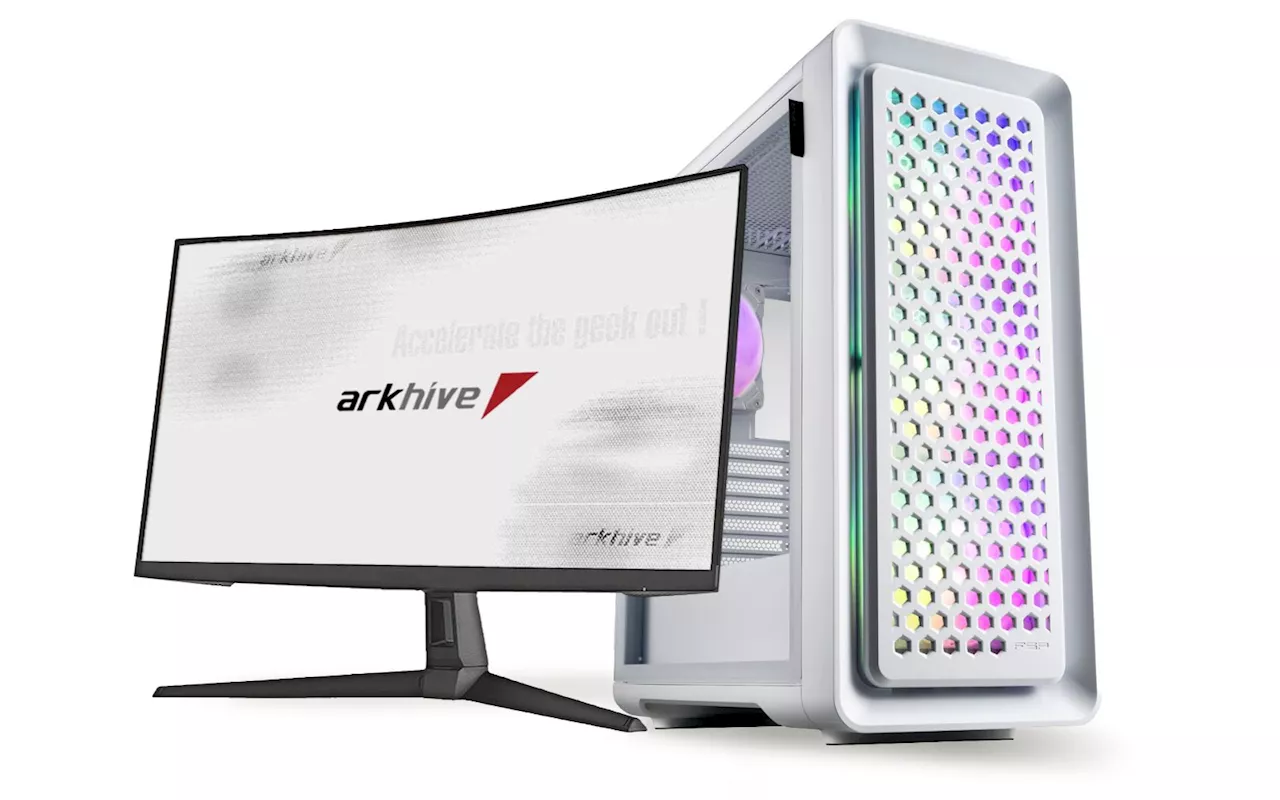 「arkhive」にFSP製「FSP CUT593P ホワイト」採用タワー型ゲーミングPC 2モデルが追加