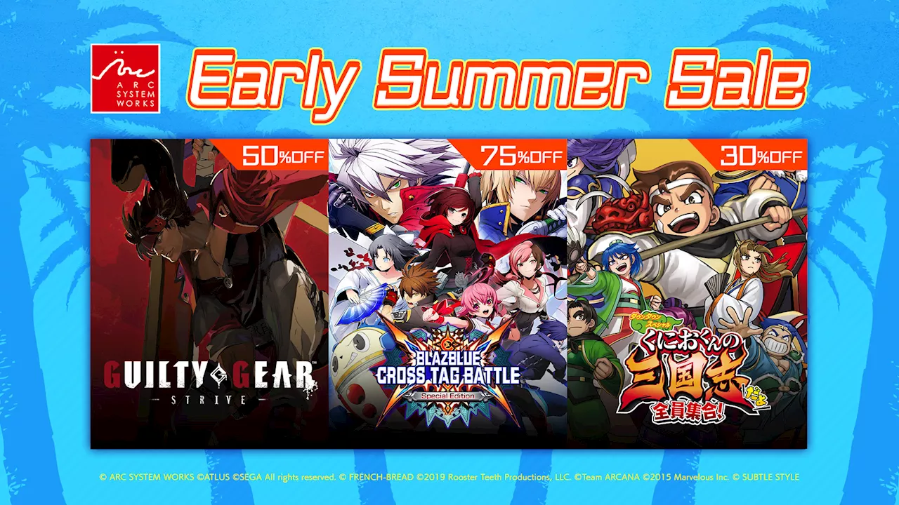 アークシステムワークス「Early Summer Sale」開催！「GGST」が1,995円で買える