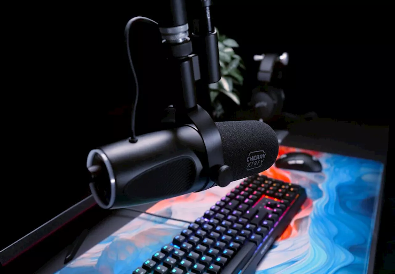 CHERRY XTRFY Launches Ngale Series Microphones for Gamers and Streamers, Starting at $119.99