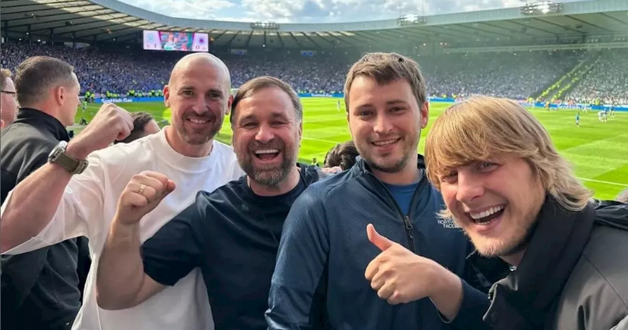 UFC star spotted at Glasgow's Hampden Park for Celtic vs Rangers cup final