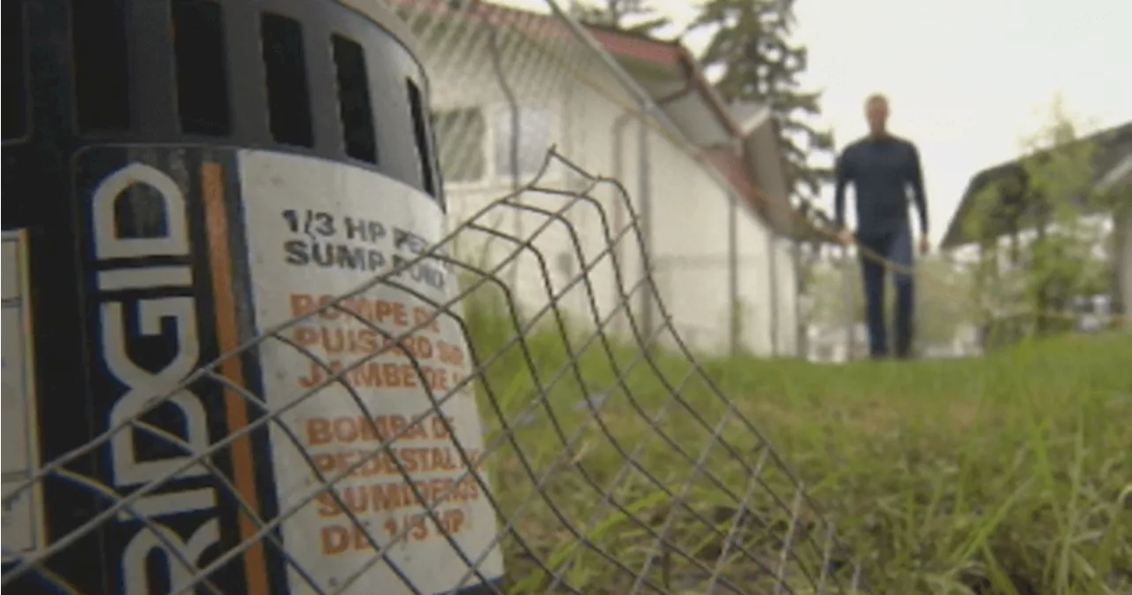 Excess drainage causes constant headaches in west Winnipeg neighbourhood