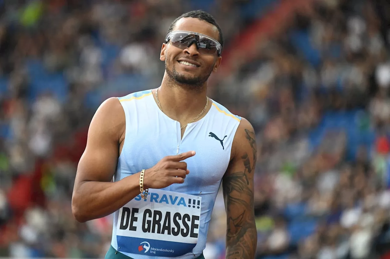 De Grasse posts season best, wins sprint double