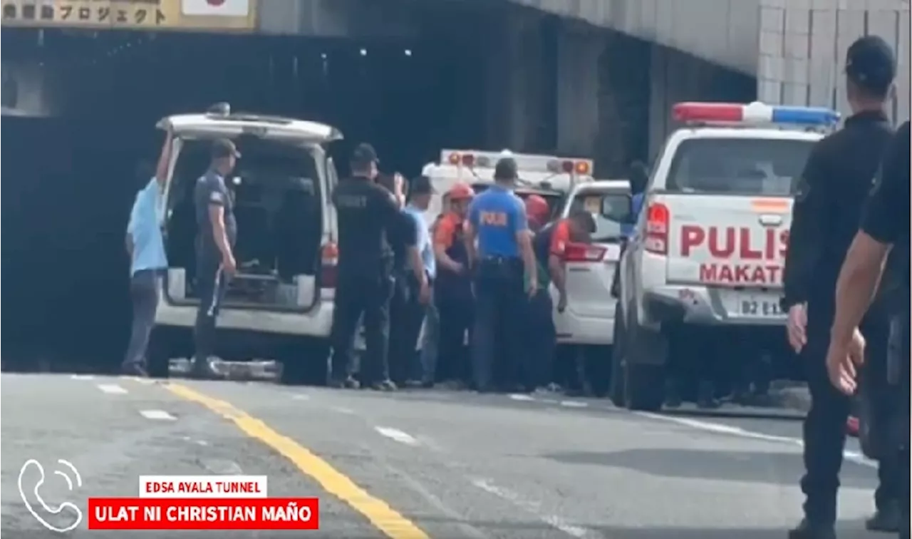 Abalos: Suspek sa pamamaril sa EDSA-Ayala Tunnel road rage incident, nadakip na