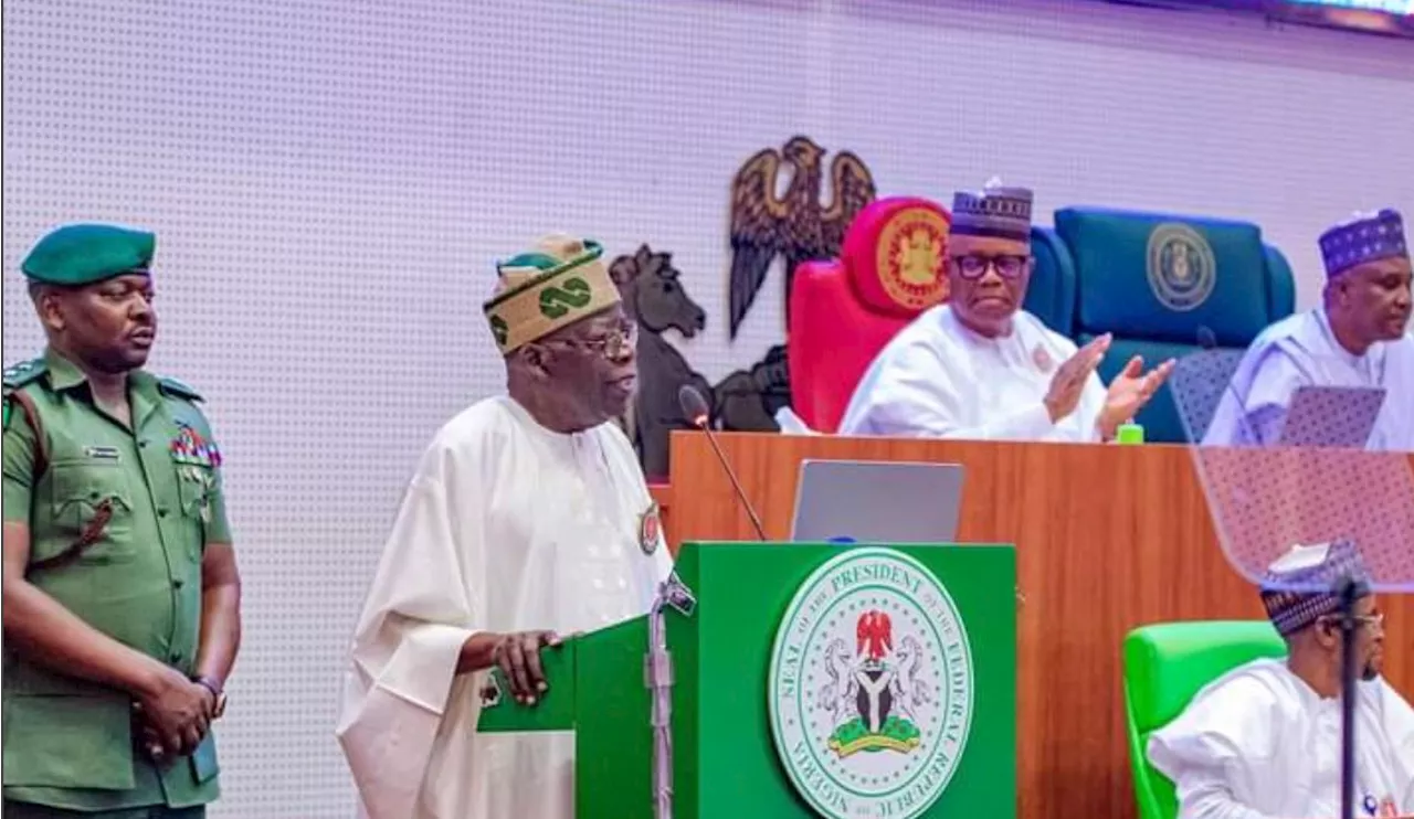 VIDEO: NASS members sing old national anthem for first time after Tinubu’s assent