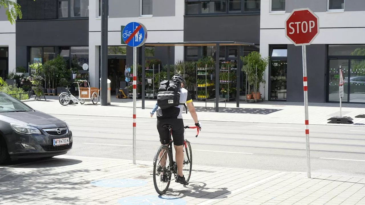 'Sinnlos': Stopptafel für Radfahrer sorgt für Aufregung