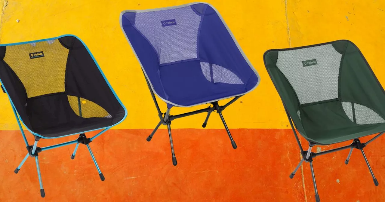 This Folding Chair Is So Lightweight, I Can Lift It With My Pinky Finger