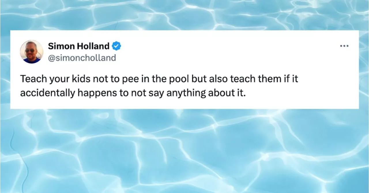 Tweets About Kids At Swimming Pools That Are All Too Real